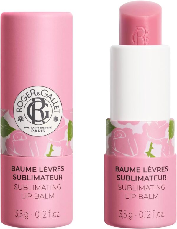 Baume lèvres Roger Gallet soin nourrissant brillant naturel-0