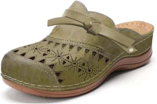 Sabots femme plateforme maille respirante Flamingo-2