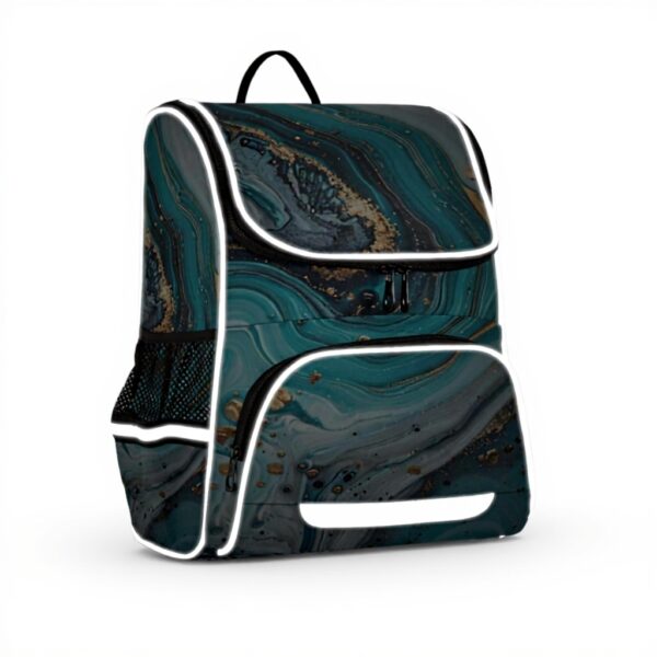 Sac à dos enfant sawoinoa marbre turquoise granit