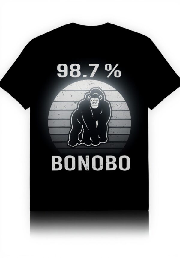 T-shirt Singe Chimpanzé Bonobo ADN Affe Affe Schimpanse