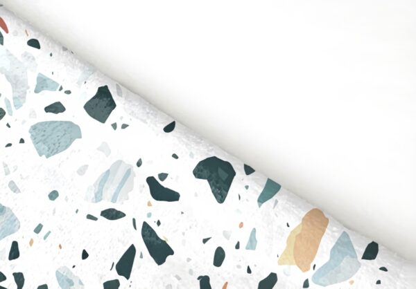 Sweat à capuche MUMICO flanelle terrazzo surdimensionné