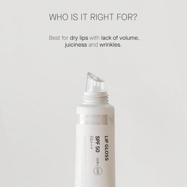 Gloss hydratant SPF 50 Niche Beauty Lab lèvres brillantes-3