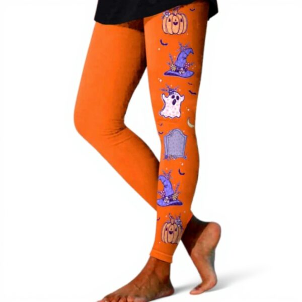 Leggings minceur femme Uwdiohq yoga sport Halloween gainant