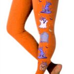 Leggings minceur femme Uwdiohq yoga sport Halloween gainant