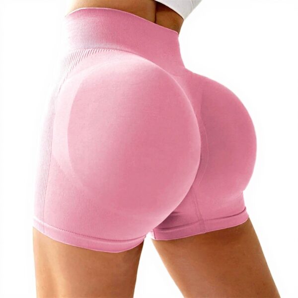 Legging court femme Uwdiohq sans couture effet fessier sport