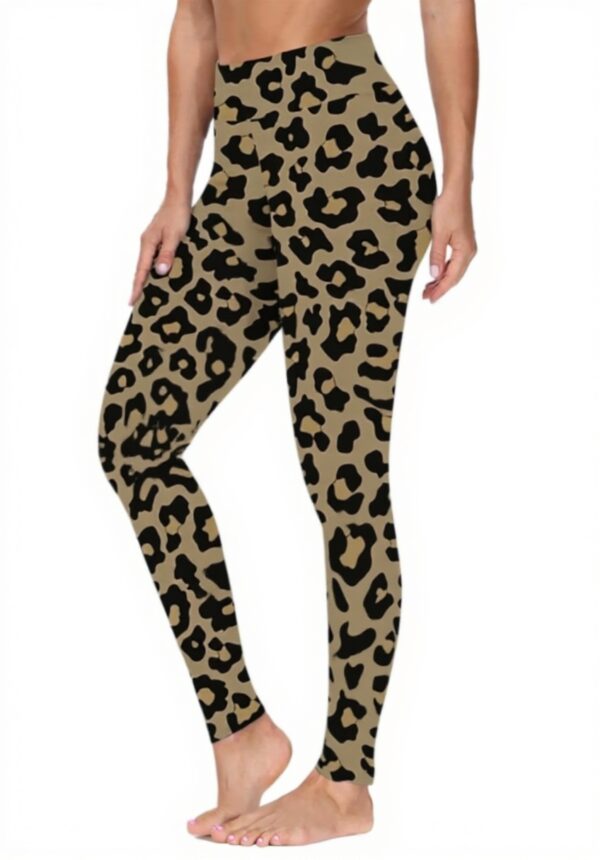 Legging de Sport Femme Uwdiohq Imprimé Élastique