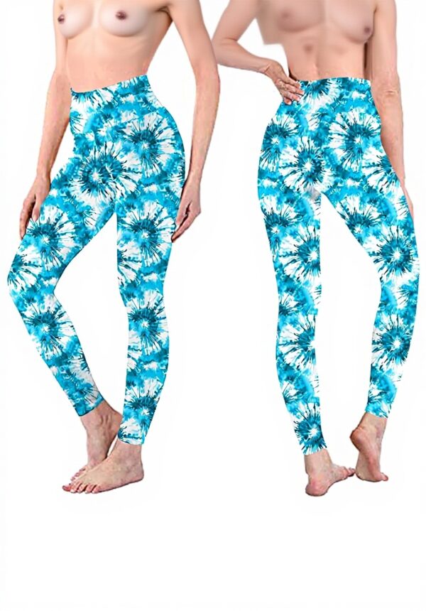 Uwdiohq Leggings Femme Imprimés Yoga Fitness Élastique Doux