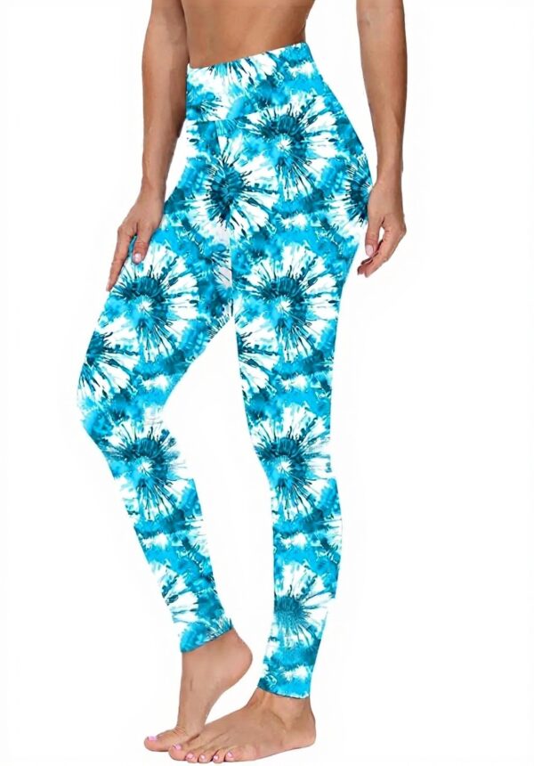 Uwdiohq Leggings Femme Imprimés Yoga Fitness Élastique Doux