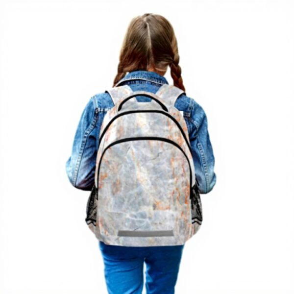 Sac à dos Vnurnrn marbre granit cuivre métallique école