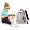 Sac à dos Vnurnrn marbre granit cuivre métallique école