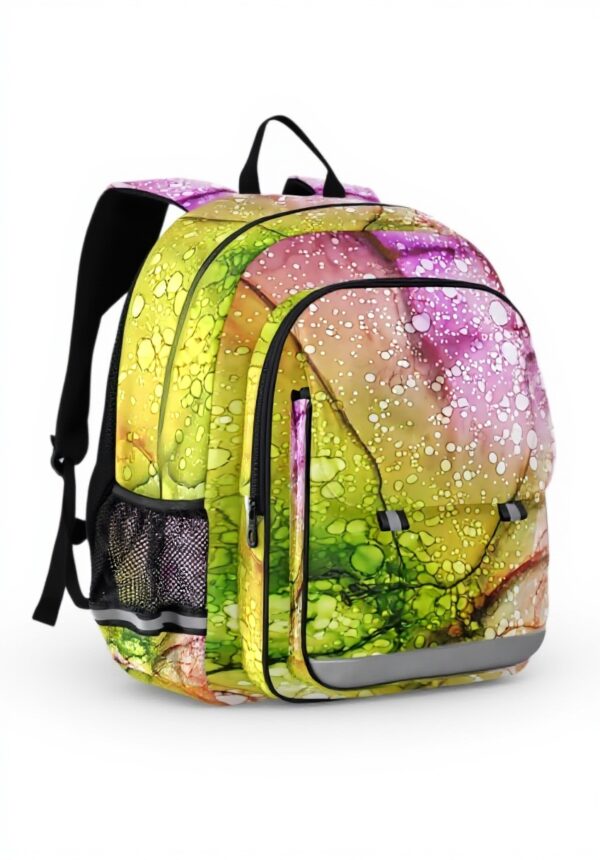 Sac à dos Vnurnrn marbre granit arc-en-ciel enfants