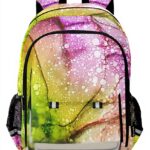 Sac à dos Vnurnrn marbre granit arc-en-ciel enfants