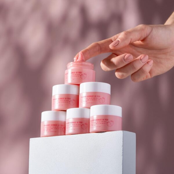 Masque de nuit lèvres W7 Sweet Dreams fraise hydratation-5