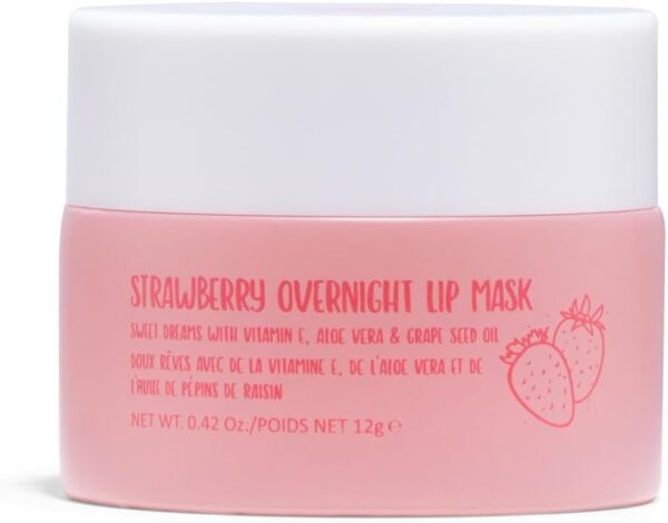 Masque de nuit lèvres W7 Sweet Dreams fraise hydratation-0