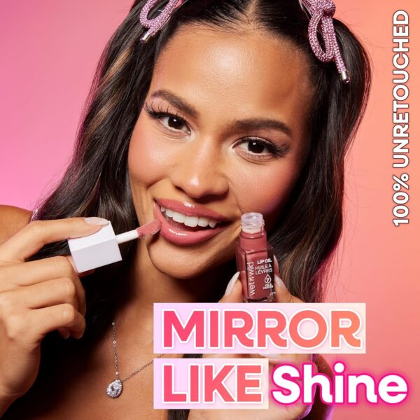 Huile à lèvres teintée Wet n Wild gloss marron nourrissant-2