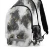 Sac à dos enfant Wzzzsun granit marbre réfléchissant école