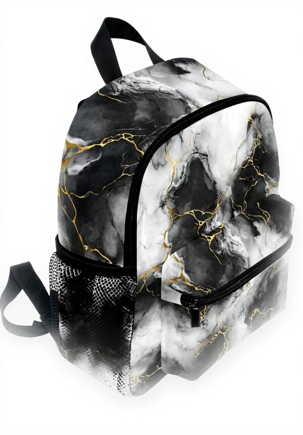 Sac à dos enfant Wzzzsun granit marbre école maternelle