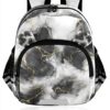 Sac à dos enfant Wzzzsun granit marbre école maternelle