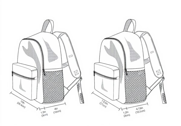 Sac à dos enfant Wzzzsun granit marbre école maternelle