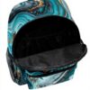 Sac à dos enfant Wzzzsun granit marbre turquoise école