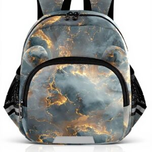 Sac à dos enfant Wzzzsun marbre granit cuivre maternelle