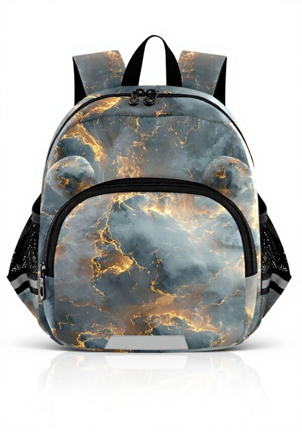 Sac à dos enfant Wzzzsun marbre granit cuivre maternelle