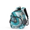 Sac à dos enfant Wzzzsun marbre turquoise granit école