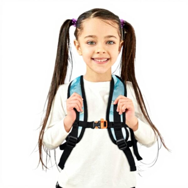 Sac à dos enfant Wzzzsun marbre turquoise granit maternelle