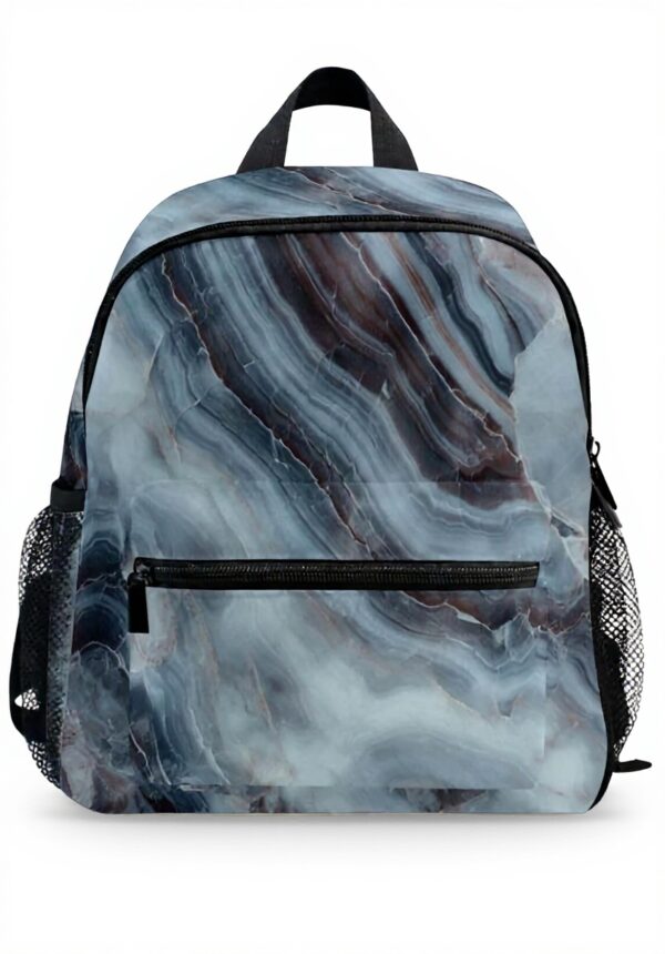 Wzzzsun Sac à Dos Enfant Granit Marbre Maternelle Primaire