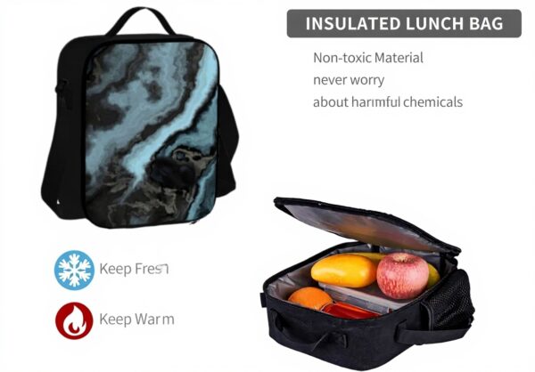 Ensemble sac à dos scolaire YsoLda 3 pièces granit sarcelle